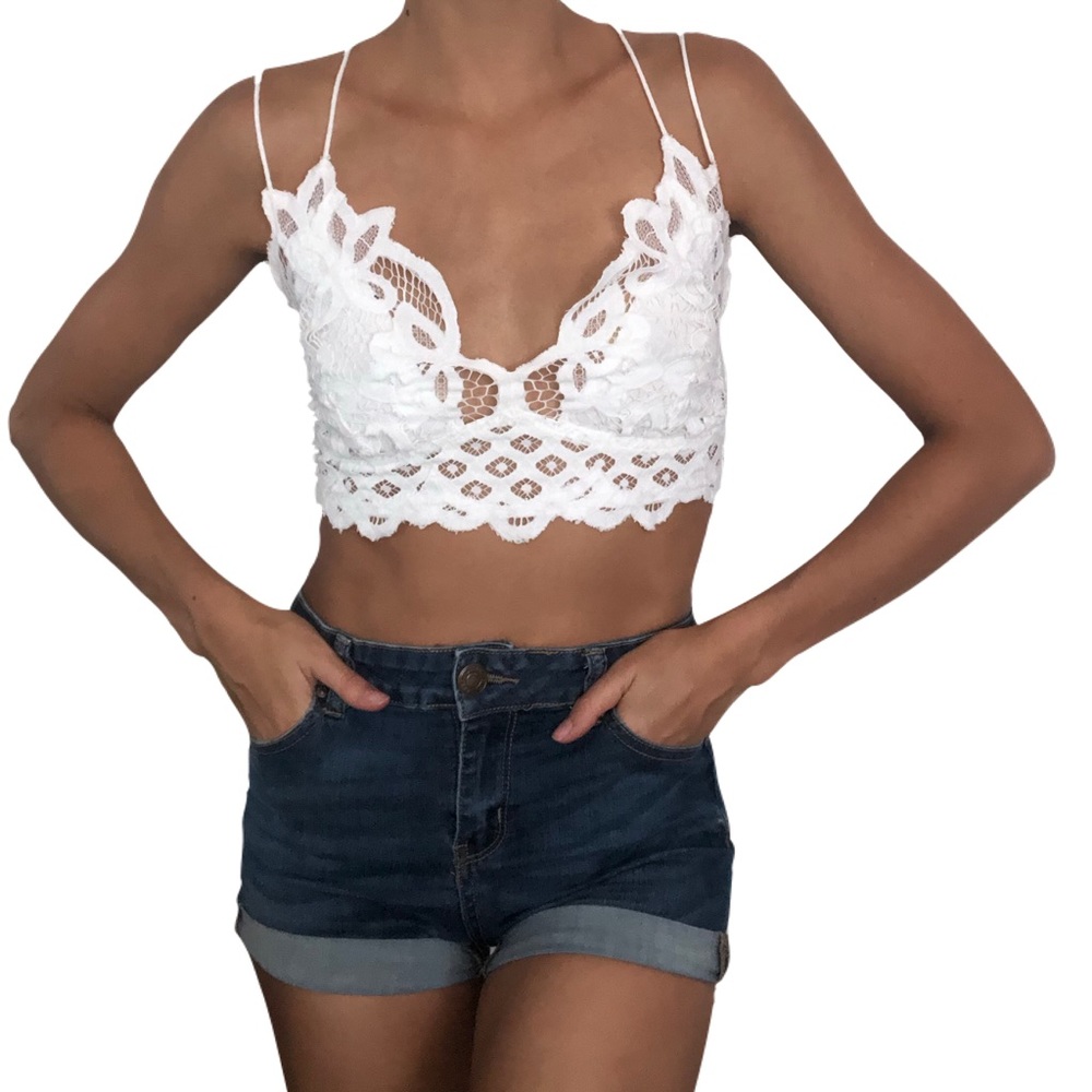 Bralette White FP one Top size medium women